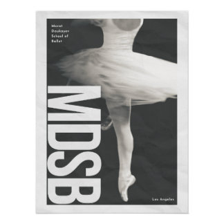 Tanzplakat-Tasche Poster