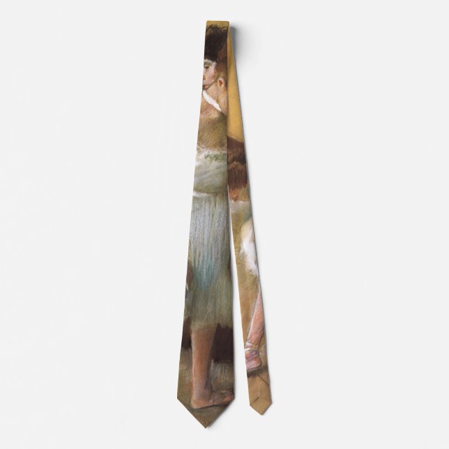 Tanzprüfung durch Edgar Degas, Vintages Ballett Krawatte (Vorderseite)