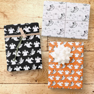 Tanzreihen aus dem Fliegen von GeisterHalloween Geschenkpapier Set