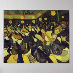 Tanzsaal Arles Van Gogh Poster