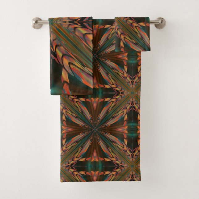 Tanzschatten des Skorpion King Badhandtuch Set (Insitu)