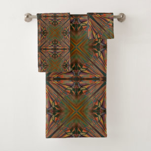 Tanzschatten des Skorpion King Patterns Badhandtuch Set