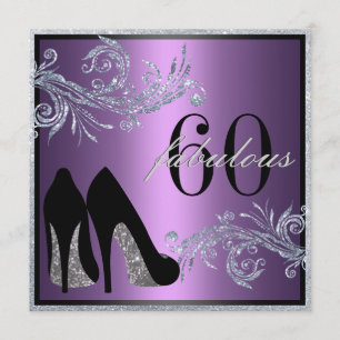 Tanzschuhe - Fantastische 50. Geburtstagseinladung Einladung