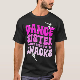 Tanzschwester Einer Tanzenden Schwester Groovy Tan T-Shirt