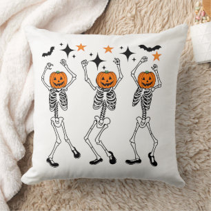 Tanzskeleton Halloween Kissen