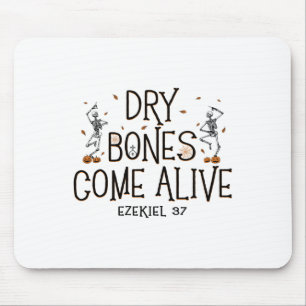 Tanzskelett Trockenknochen kommen Live Halloween C Mousepad
