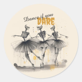 Tanzskelette Hallowe'en Dance Stickers