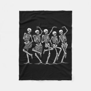 Tanzskelette Halloween Kostüme Frauen Mädchen Fleecedecke