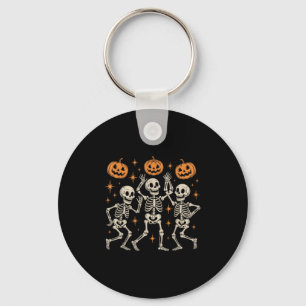 Tanzskelette Halloween-Tanz des Todes Macabre Schlüsselanhänger