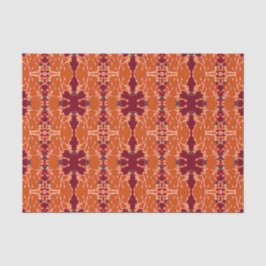 Tanzskelette Orange Tissue Paper Seidenpapier