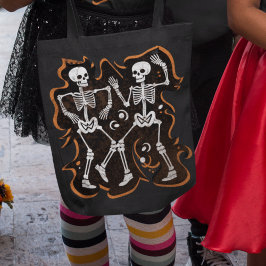 Tanzskelette Sonstiges Halloween Trick oder Tree Tasche