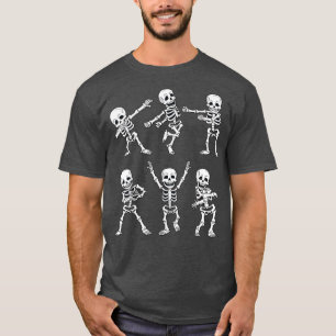 Tanzskelette Tanz Challenge Boys Girl Kinder H T-Shirt