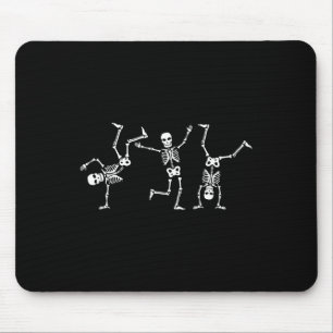 Tanzskelette TanzChallenge Halloween Beängstigend Mousepad