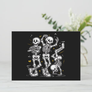 Tanzskelette TanzChallenge Halloween Einladung