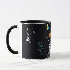 Tanzskelettkaffee Tasse