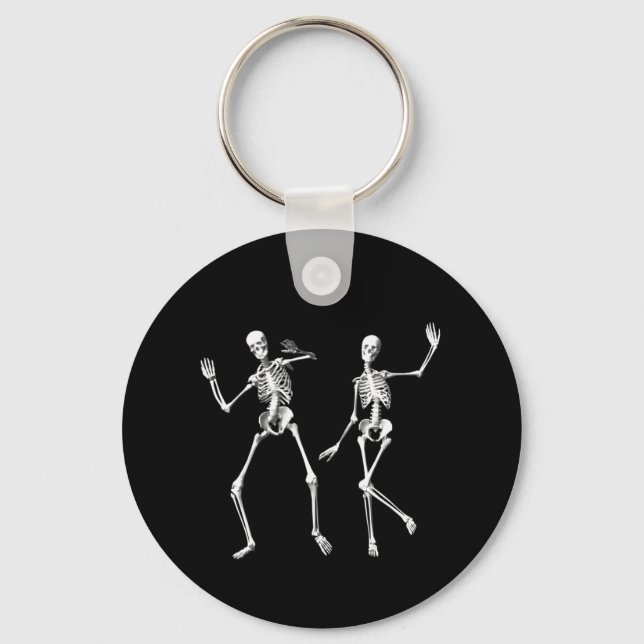 Tanzskeletts-Schlüsselanhänger Schlüsselanhänger (Vorderseite)