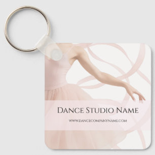 Tanzstudio Soft Pink Schlüsselanhänger