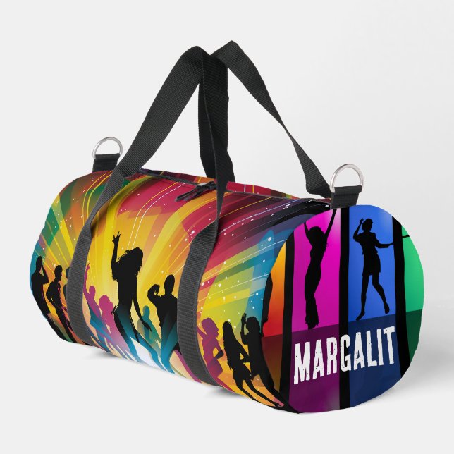 Tanztänzer Hip Hop Konzertmusik Duffle Bag (Linke Seite)