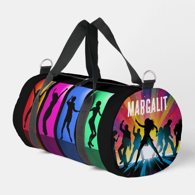 Tanztänzer Hip Hop Konzertmusik Duffle Bag (Linke Seite)