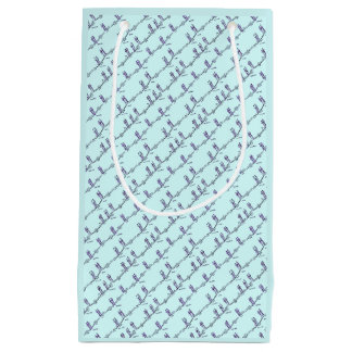 Tanzunterricht Geschenktasche (Blau) Kleine Geschenktüte