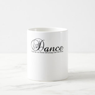 Tanzversprechen, dass es immer noch ein weiteres g kaffeetasse