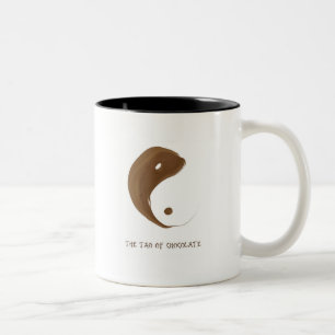 Tao der Schokolade Zweifarbige Tasse
