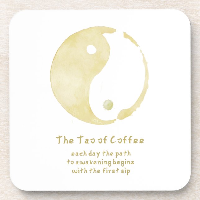 Tao Kaffee Untersetzer (Vorderseite)