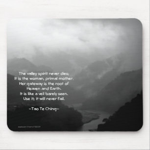 Tao Te Ching No.6 /Mousepad Mousepad