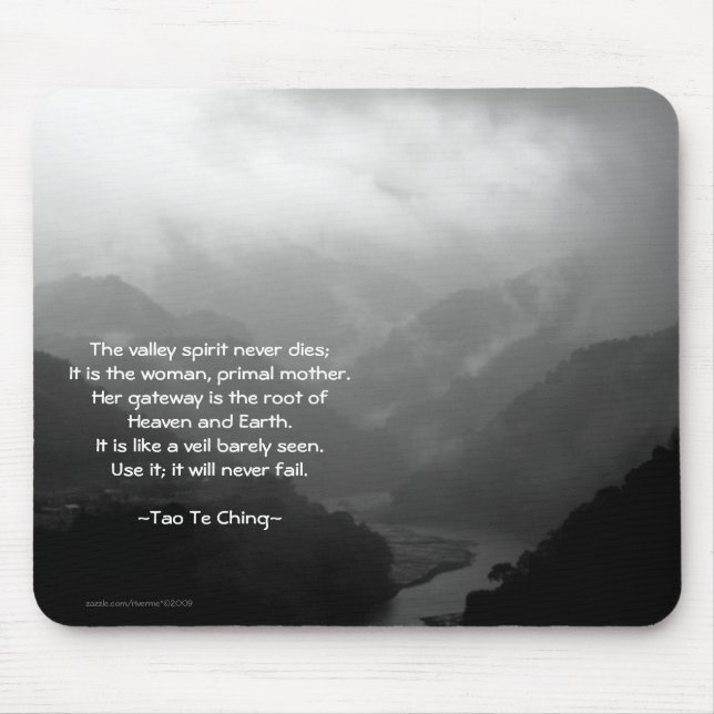 Tao Te Ching No.6 /Mousepad Mousepad (Vorne)