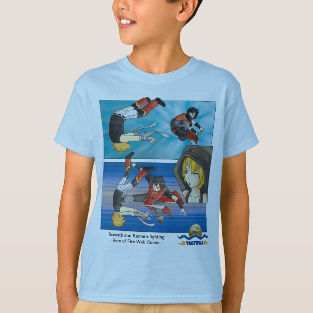 TAOFEWA - Kumara/Kenneth-Kampf T-Shirt (Vorderseite)