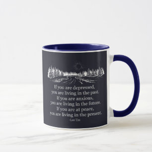 Taoismus Lao Tzu, wenn Sie depressiv sind Sie lebe Tasse