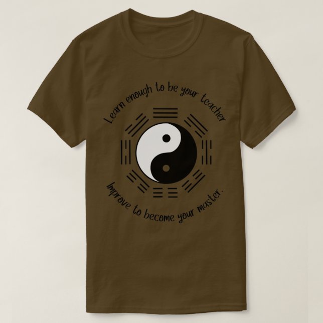 Taoist I Ching Philosophy T-Shirt (Design vorne)