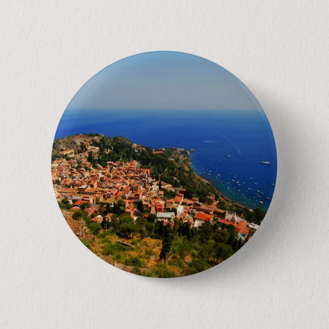 Taormina Ansicht 2 Button (Vorderseite)