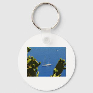 Taormina Segelboot Schlüsselanhänger