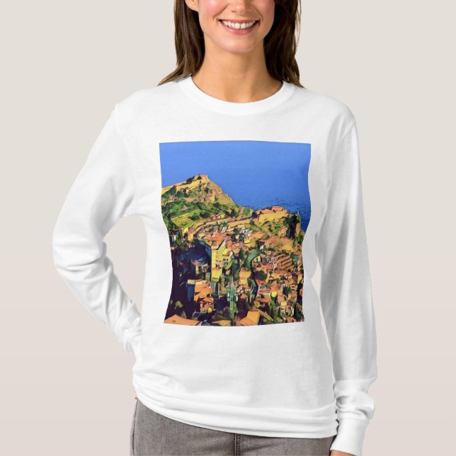 TAORMINA - Sizilien - T-Shirt (Vorderseite)