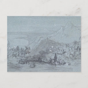 Taormina, von "Ansichten von Sizilien" (Kreide & G Postkarte