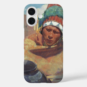 Taos Indian Hola Water Jug by Blumenschein iPhone 16 Hülle