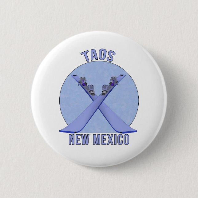 Taos, New Mexico Button (Vorderseite)
