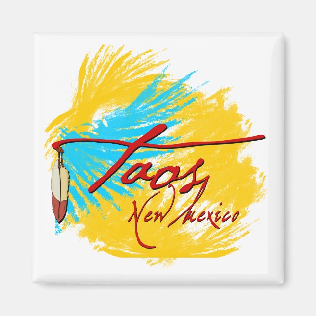 Taos, New Mexico Magnet (Vorne)