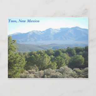 Taos, New Mexico Postkarte