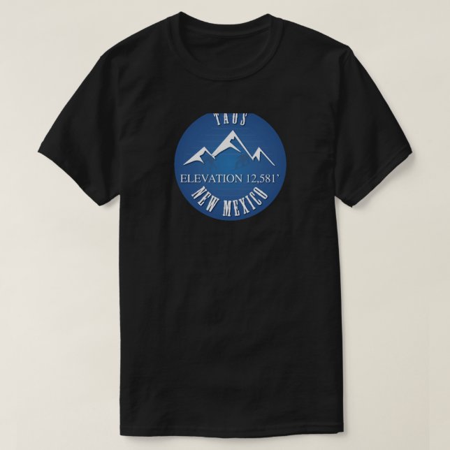 Taos New Mexico Ski T-Shirt (Design vorne)