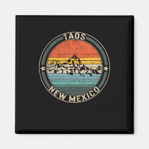 Taos New Mexico Skifahren Taos Skistal Snowboardin Magnet