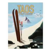 Taos New Mexico Skipposter