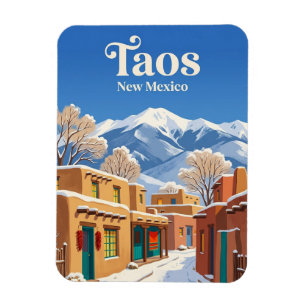 Taos New Mexico, USA Magnet