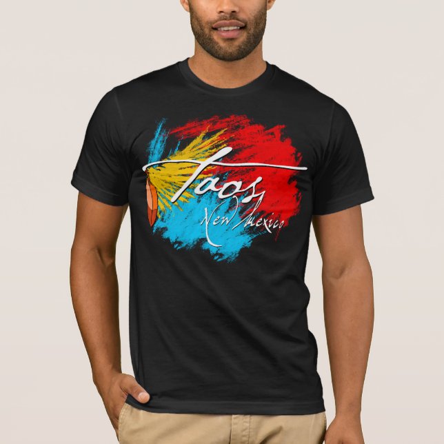 Taos, New Mexiko T-Shirt (Vorderseite)