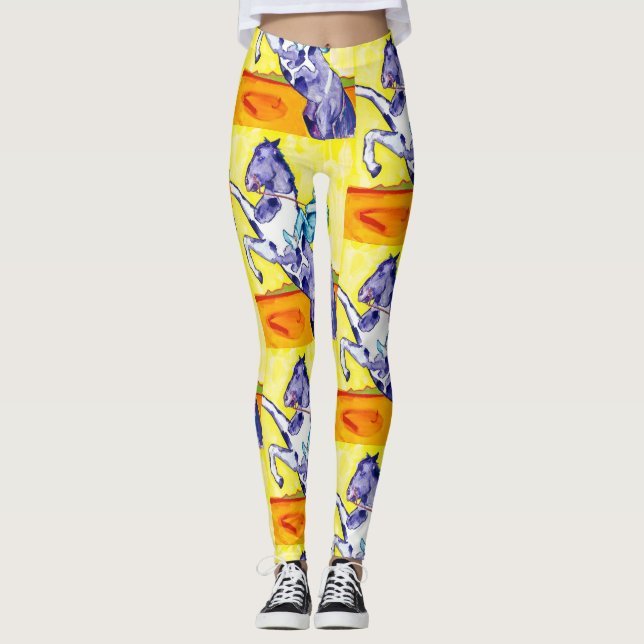 Taos Painter Allegra Sleep's "Mary & Cimarron" Leggings (Vorderseite)