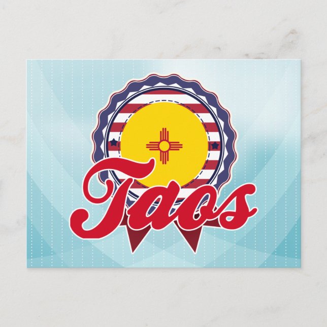 Taos, Postkarte (Vorderseite)