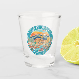 Taos Pueblo USA Schnapsglas