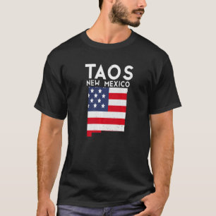 Taos USA Staat Amerika Reisen Neu Mexikanisch Neu  T-Shirt
