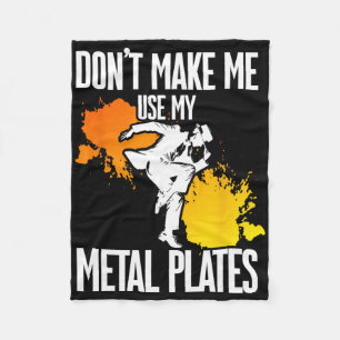 Tap Dance, Benutze nicht meine Metallplatten, Tap Fleecedecke